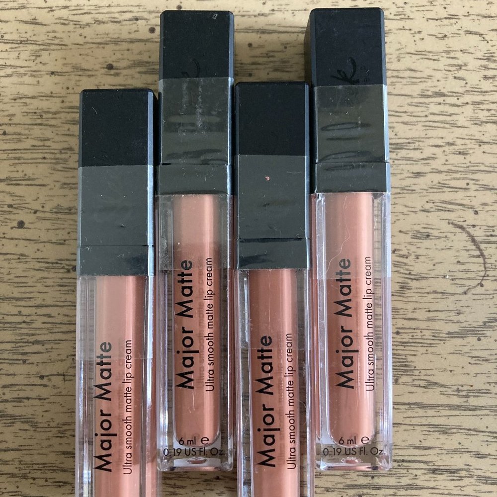 SLEEK Major Matte - Matte Lip Cream   Shade: #1169 Feels - NEW - 4 pack